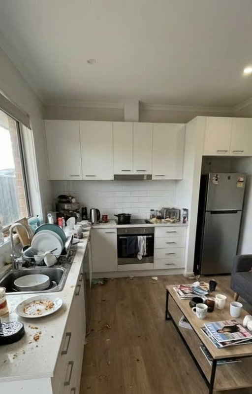 Home Cleaning — before